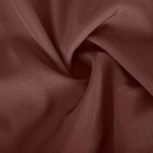 Ctreela Abaya Muslim Dresses for Women Girls Pockets Islamic Prayer Clothes with Tie Waist Ramadan Tarawih Sawm Outfits - color: Brown, size: XX-Large