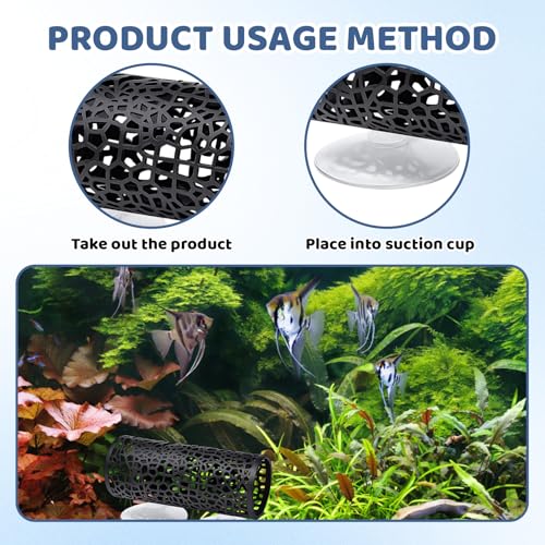 8-Piece Set with 3 Resting Leaves and 5 Decorative Leaves, Betta Hammock, Betta Fish Hammock, Beta Fish Tank Decor, Plastic Aquarium Accessories
