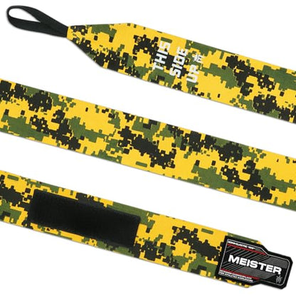 Meister Adult 180" Semi-Elastic Hand Wraps for MMA & Boxing (Pair) - color: Army Camo