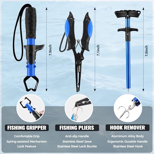 PLUSINNO Fishing Gear,Fsihing Backpack with Floating Fishing Net,Tackle Boxes,Waterproof Fishing Tackle Bag,Fishing Gifts for Men - color: Black Camo Backpack With Fishing Net