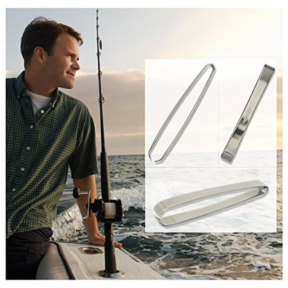 Made In Japan Fish Bone Tweezers (2-pack) - Non-Slip, Precision Grip - Debone Salmon, Bass, Catfish - Stainless Steel Handmade Japanese Craftsmanship (4 3/4") - size: 4 3/4" - 2 pack