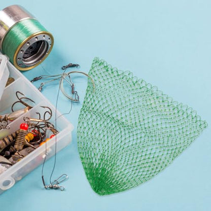 Cabilock Fishing Net Replacement Head 40# Thickened Large Mesh Sturdy Fishing Catching Tool Portable Fish Landing Net Accessory for Freshwater and Saltwater Use