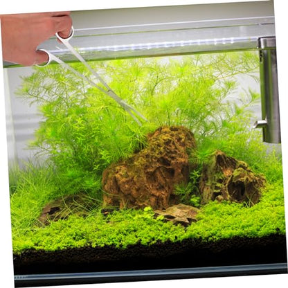 LIOOBO 1Set Aquascaping Tools Aquarium Maintenance Aquatic Plant Scissors Tweezers Spatula Kit for Fish Tank Care