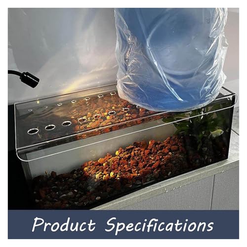 Anti-Jumping rium Cover - Secure Fish Tank Lid for Jumping Fish Prevent, Cat-Proof Safe Cover (14x10in / 35.56x25.4cm) - size: 14x10in/35.56x25.4cm