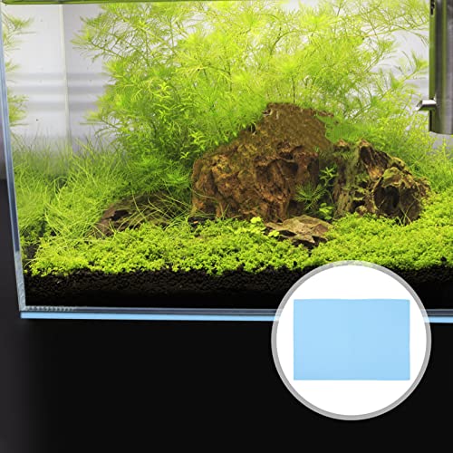 Garneck Thickened Fish Tank Mat Shockproof Aquarium Pad for Non- Cushioning Base for Fish Tanks and Terrariums - color: Blue