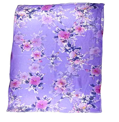 Xyueanlo Scarfs for Women Lightweight Scarves Fashion Print Floral Pattern Scarf Shawls - color: P-purple