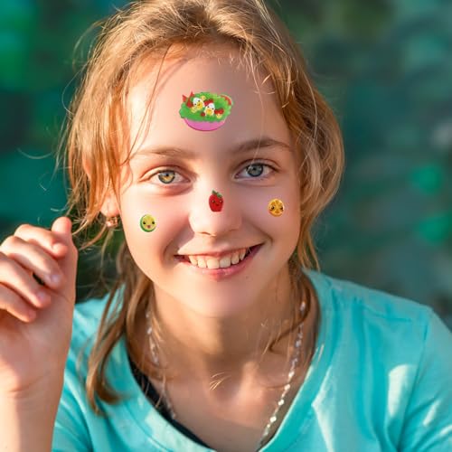 40 Sheets Puffy 3D Stickers for Kids & Toddlers, Variety Adhesive Sticker | Includes Animals Numbers Letters Fruits for Scrapbooking Journal Water Bottles DIY Crafts (Basic Style) - style: Basic Style