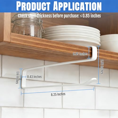 1 Pack Tumbler Lid Organizer, Versatile Cup & Water Bottle Lid Holder, Upgraded Kitchen Space Saver & Under Cabinet Storage, No Adhesive or Drilling Needed, Multi-Use Tumbler Lid Holder, White - style: 1 Pack, White