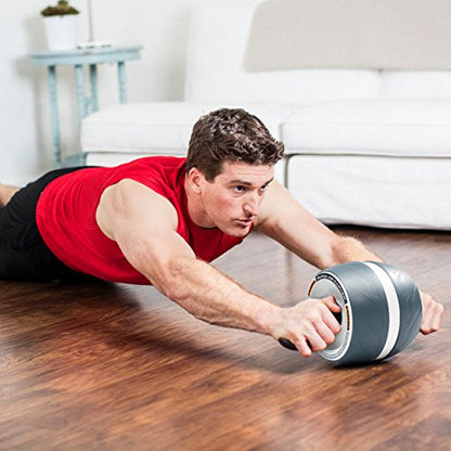 Perfect Fitness Ab Carver Roller Wheel With Built In Spring Resistance, At Home Core Workout Equipment - style: Ab Carver