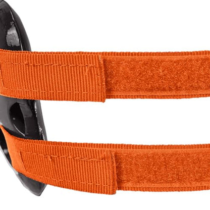 Cliff Keen Fusion Wrestling Headgear - color: Black / Orange