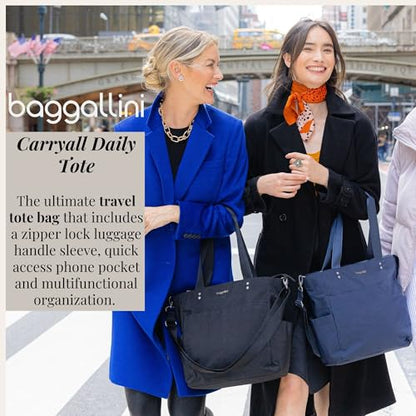 Baggallini Women's Carryall Daily Tote - color: French Navy