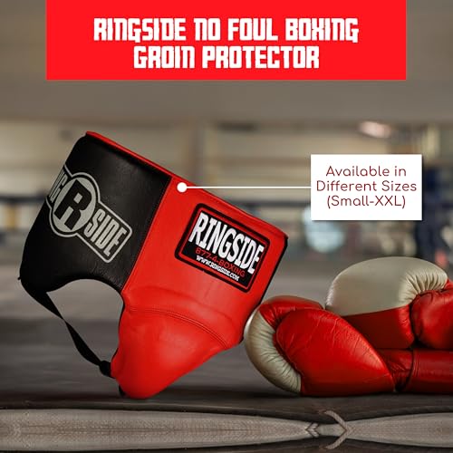 Ringside No Foul Boxing Groin Protector, Jockstrap Design, Groin Protector for Men, Ideal for Boxing, MMA, Muay Thai, Kickboxing, Workout, Training, and Competition - size: Youth Medium