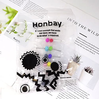 Honbay 12피스 귀여운 히잡 핀 크리스탈 라인스톤 볼 진주 브로치 핀 헤드스카프 숄 스카프 이슬람 히잡 스카프 클립 안전 핀 버튼 웨딩 드레스 장식 부토니에르 - style: C