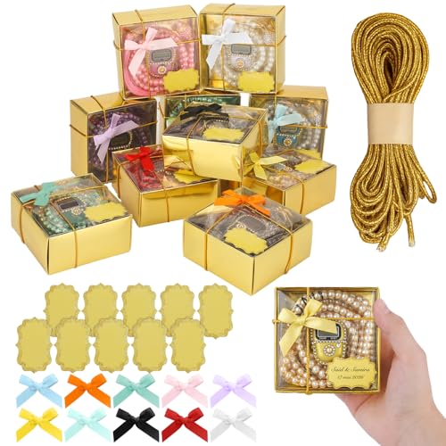 MTLEE Muslim Wedding Prayer Bead Digital Counter Gift