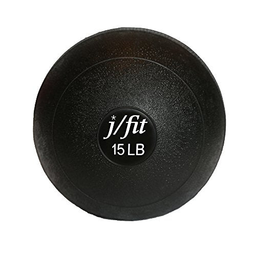 JFIT JFIT Slam Ball - color: Classic Black, size: 15 lb