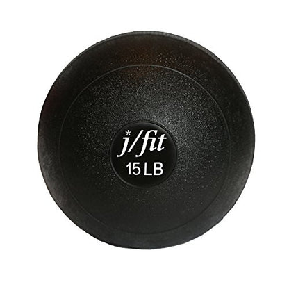JFIT JFIT Slam Ball - color: Classic Black, size: 15 lb