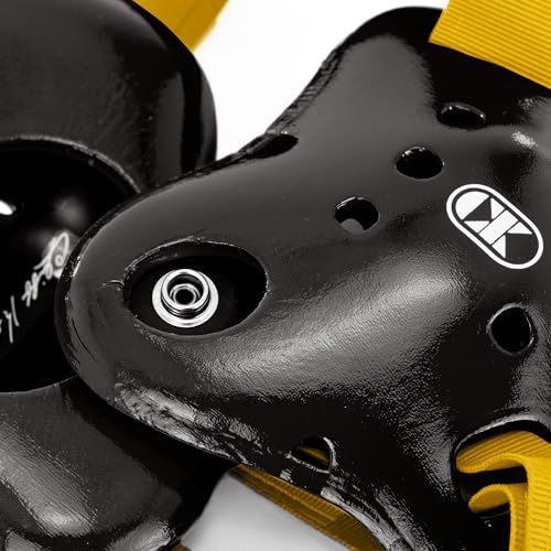 Cliff Keen Fusion Wrestling Headgear - color: Black / Light Gold