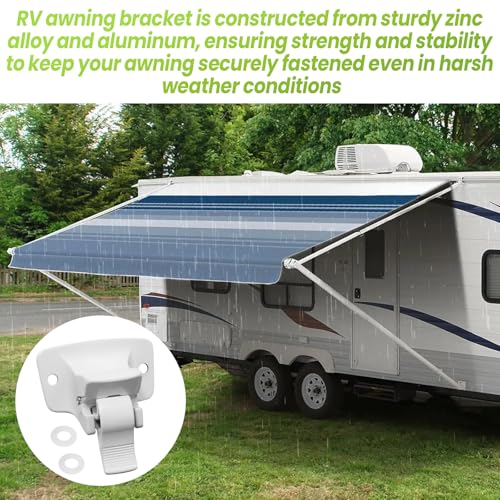 3314067.004B RV Awning Support Bracket for Dometic Sunchaser Polar | Bottom Bracket Assembly Wall Mount Bracket For Rv Camper Trailer