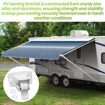 3314067.004B RV Awning Support Bracket for Dometic Sunchaser Polar | Bottom Bracket Assembly Wall Mount Bracket For Rv Camper Trailer