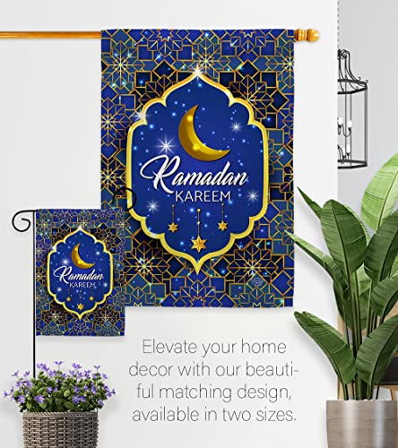 Ramadan Kareem Garden Flag Religious Faith Hope Grace Peace Dove Christian Religion Easter House Decoration Banner Small Yard Gift Double-Sided, Made in USA
