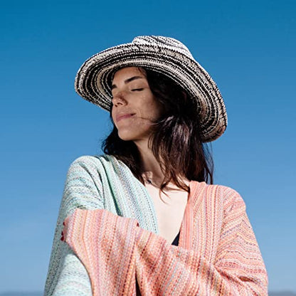 BAY LAUREL Turkish Beach Towel with Travel Bag 39 x 71 Quick Dry Sand Free Lightweight Large Oversized Towels Light - color: Blue Mix