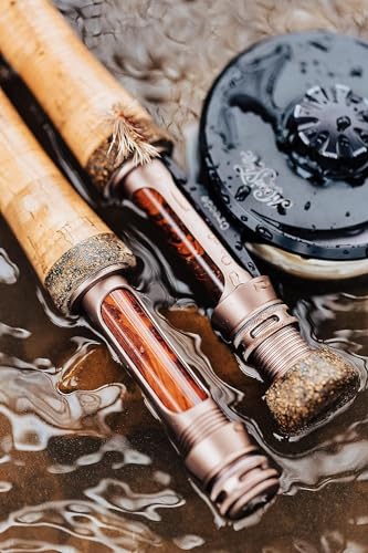 Moonshine Rod Company Fly Fishing Rod with Carrying Case and Extra Rod Tip - size: 5WT- 9', style: Trout Fishing