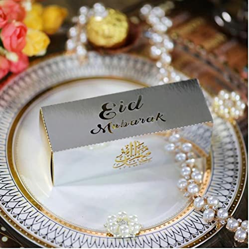 Candy Bar Wrapper 10pcs/Set Eid Mubarak Chocolate Box for Islam Muslim Party Favors Kareem Gift Mixed Color