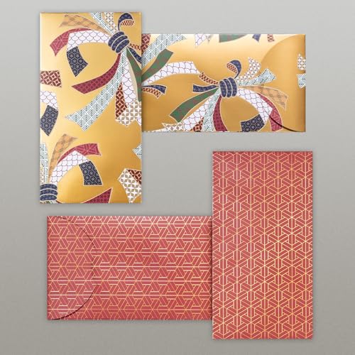 Chinese New Year Red Envelopes, 25-Count 2026 Lunar New Year Red Packets, Hong Bao with Gold Foil Design, Gift Money Envelopes, Brocade Elegance, 5 Designs - color: Brocade Elegance