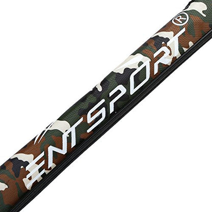 Foldable Fishing Rod Bag 45-Inches Durable Fishing Tackle Bag Storage Bag Portable Rod Tubes Rod Cases (Suit for 2-Piece 7-Feet Rod) - color: Camo