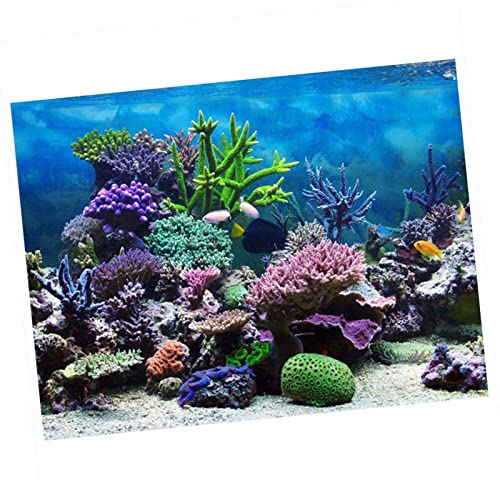 Undersea Aquarium s PVC Adhesive Photography Background 122x61cm - size: 122*61cm