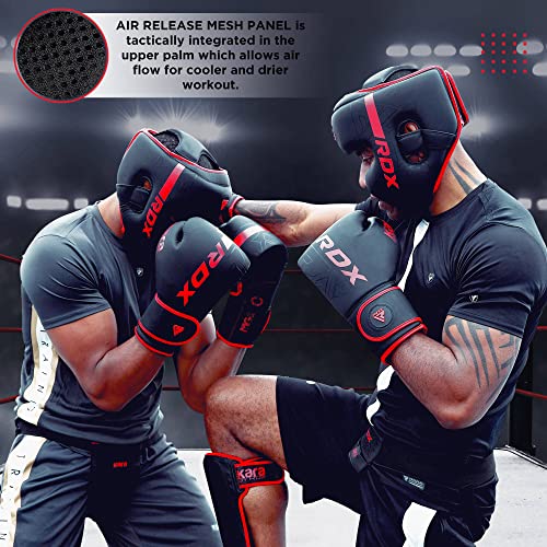 RDX Boxing Gloves 16 Oz Men Women with Boxing Hand Wraps Inner Gloves, Mexican Style Boxing Wrist Straps, Heavy Punching Bag Gloves for Kickboxing, Muay Thai, MMA Martial Arts