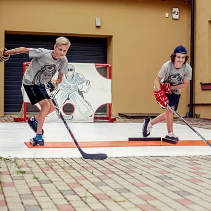 Hockey Revolution My Slide Board PRO - Premium Sliding Board for Hockey Training, Balance & Core Strength, Smooth Gliding Surface, Portable Exercise Board for Agility & Endurance
