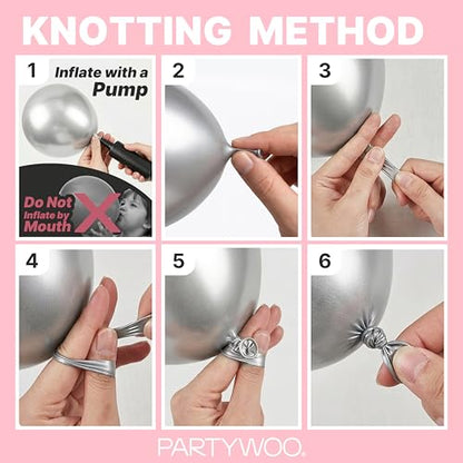 PartyWoo 베이비 핑크 풍선 128피스 다양한 사이즈 45.7cm(18인치), 30.5cm(12인치), 25.4cm(10인치), 12.7cm(5인치) 파스텔 페일 라이트 핑크 풍선 아치 키트 화환 베이비 샤워 성별 공개 생일 공주 파티 장식 핑크-Q05 - color: 핑크-q05