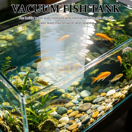 Fish Tank Elevator: Negative Pressure Tank for Fish Activity Area Increase, External Suspended Placement, Water Level Maintenance - size: 25.00X14.50X14.50CM