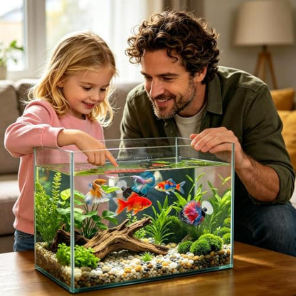 Betta Fish Hammock | Betta Fish Shell Bed, Floating Shell Shaped Suction Cup Pad, for Shrimp Snails Frogs Goldfishes Guppy Koi Reptile Pet Tank Aquariums Area Home - color: Black