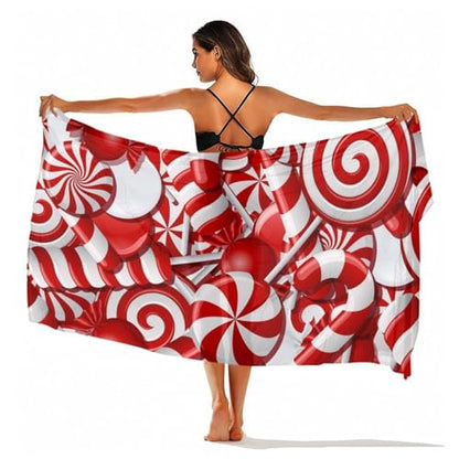 Chiffon Shawl Scarf Sarong And Sun Protective Shawl Long Lightweight Travel Scarf - color: Color499