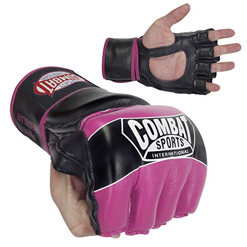 Combat Sports Pro Style Grappling MMA Gloves - color: Blue, size: Large