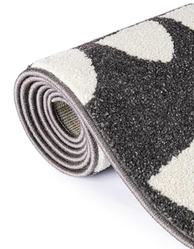 Rugs.com Whimsy Kids Collection Rug – 5x8 Dark Gray Medium-Pile Rug Perfect for Bedrooms, Dining Rooms, Living Rooms - color: Dark Gray, size: 5 x 8 Feet