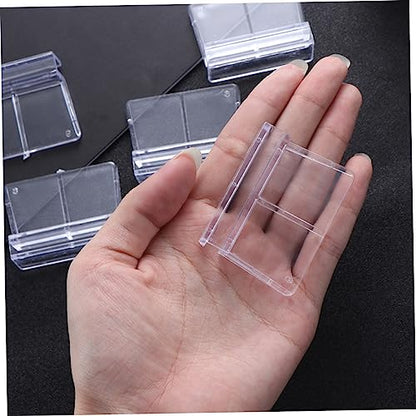Happyyami 10pcs Acrylic Fish Tank Cover Holder Bracket for Support Practical Aquarium Rack for Fish Tank and Stability