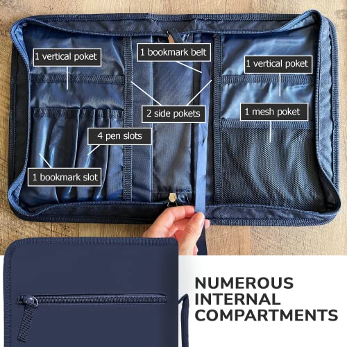 DEHITE Bible Cover for Men - Large Bible Cover Cases for Men Christian Gift