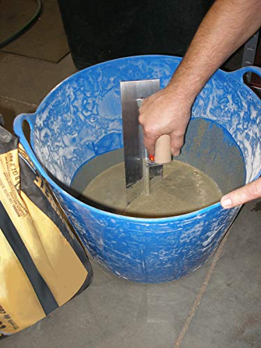 Little Giant® Poly/Rubber FlexTub Bucket | Ultra Durable & Versatile Farm Tub | Plastic Synthetic Gardening Tub (1, Blue) - color: Blue