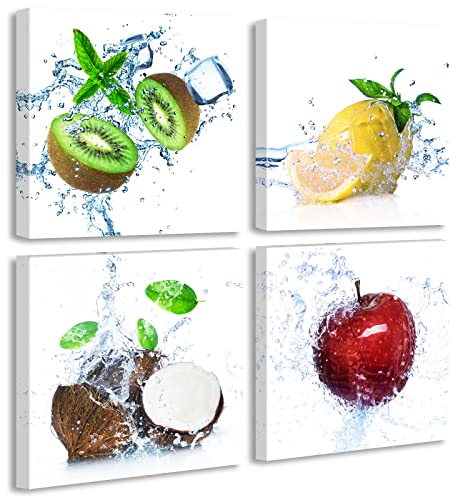 JiazuGo Colorful Summer Fruit Canvas Prints - Modern Wall Art Decor for Dining Room | Vibrant Food Pictures for Stylish Kitchen Home Wall Decoration - color: SG-22