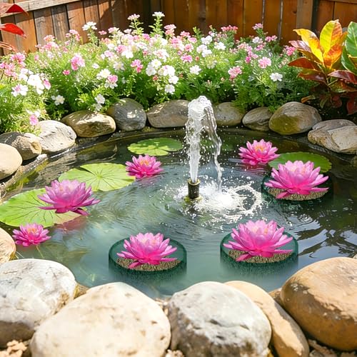 EBaokuup 4 Pcs Aquatic Pond Planting Bags-7" Reusable Mesh Water Garden Pond Plant Pot-Breathable Green Round Lily Plant Pots for Pond Bog Plant Garden Terrestrial Plant - color: Green, size: Round