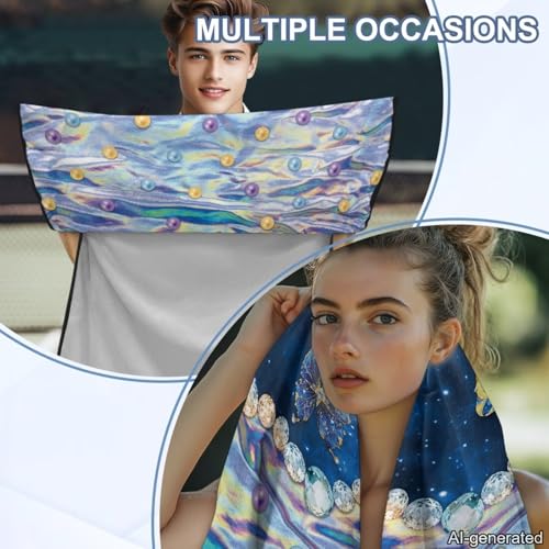 Butterfly Galaxy Print Car Seat Hoodie Towel Sweat Towels for Car Seats Multi-Purpose Towel Automotive Seat Covers with Storage Bag, 60 x 33 Inch, Easy to Install - color: Blue-Butterfly Galaxy