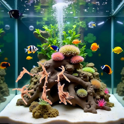 1 Pc Natural Aquarium Driftwood Branches Wood Aquarium Trunk Driftwood Tree Fish Tank Log Decoration Plant Stump, Aquarium Décor Thematic Ornaments Assorted (8-10cm)
