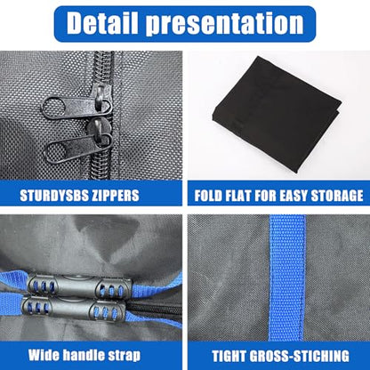 Heavy-Duty Waterproof Storage Bag for Tent Poles, Canopy Frames, Fishing Rods, Patio Umbrellas, Hammock & Outdoor Gear