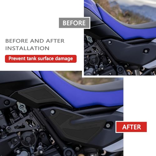 FOR TENERE 700 Tenere 700 2025 T700 2025 Motorcycle Side Fuel Tank Protector Knee Pad Traction Pad Suitable for Tenere 700 Accessories