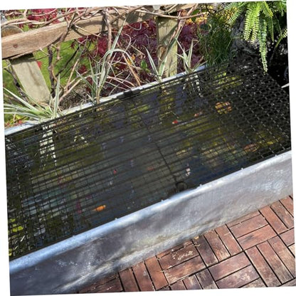 COLLBATH Aquarium Grid Divider Tray Fish Tank Escape Board Isolation Net Separator for Betta Crate Divider Mesh Grate