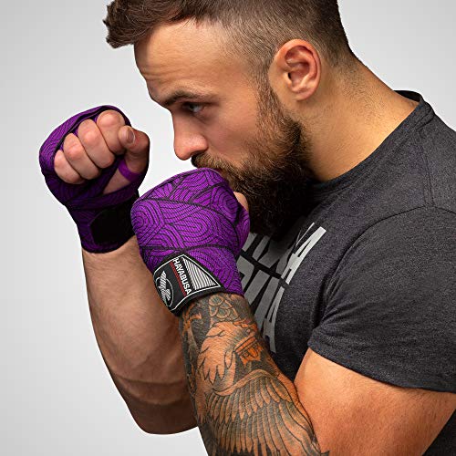 Hayabusa Boxing Hand Wraps Perfect Stretch 4.0 for Men & Women - color: Purple Lotus
