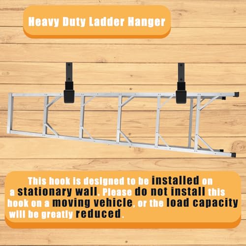 Heavy Duty Utility Hooks - Wall Mount, Hose Holder, Bike & Ladder Hooks, Chainsaw & Leaf Blower Hanger - 8 Small - size: 8 S